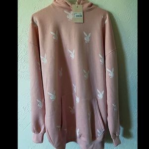 Missguided playboy hoodie /size 4